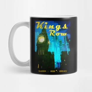 King's Row Vintage Travel Poster Mug